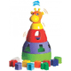 Imagem da oferta Brinquedo Educativo Girafa Didática com Blocos Merco Toys cores sortidas 1 unidade