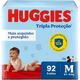 Imagem da oferta Huggies Fralda Tripla Proteção M 92 Un