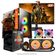Imagem da oferta PC Gamer Amd Ryzen 5 5600gt 16gb Ram Placa De Video Radeon Vega 7 SSD 480GB Fonte 550w Water Cooler + Monitor 23 LED