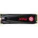 SSD XPG Gammix S5 256GB M.2 2280 NVMe Leitura: 2100MBs Gravação: 1500MBs - AGAMMIXS5-256GT-C