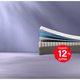 Imagem da oferta Colchão Casal Emma Premium Hybrid II Tecnologias Airgocell e AirFlex - 138x188cm