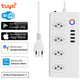 Imagem da oferta Filtro de Linha Inteligente 4 Tomadas + 4 Portas USB Com medição de consumo