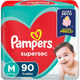 Imagem da oferta Fralda Pampers Supersec M - 90 fraldas