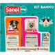 Imagem da oferta Kit Shampoo + Condicionador + Colonia – Sanol Dog