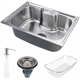 Imagem da oferta Cuba para Cozinha Gourmet Pingoo.Casa Pia Aço Inox com Acessórios Nawa 50x40 cm