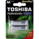 Pilha Recarregável AA 12V 2600mAh TNH6GAE Toshiba