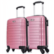 Imagem da oferta Kit 2 malas de viagem de bordo PP e P Detroit Swiss Move Rose