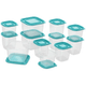 Imagem da oferta Conjunto de Potes de Plástico Electrolux Azul Continental - 12 Unidades
