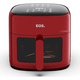 Imagem da oferta Fritadeira Sem Óleo Air Fryer Eos Chef Gourmet 6.2 Litros Compacta Digital Vermelho Eaf60v 110v