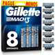 Imagem da oferta Carga Sensitive Gillette Mach3 L8P6 - 8 unidades