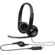 Imagem da oferta Headset Logitech H390 USB 2.0 Couro - Preto