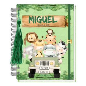 Caderneta De Vacinação Personalizada (Diversos Temas)