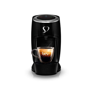 3 Corações TRES Cafeteira Espresso e Multibebida Touch Preta - 127V