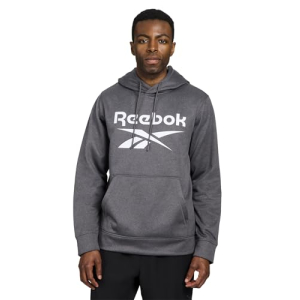 Moletom Reebok Capuz Lã Charchoal Heather