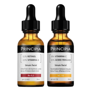 Principia Kit Tratamento C 2 Séruns (Vitamina C 10 + Retinol)
