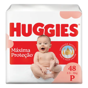 Fralda Huggies Supreme Care P 48 unidades