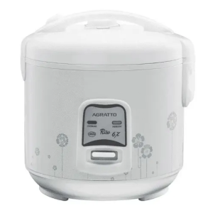 Panela Elétrica De Arroz Riso Pa6x Agratto Cor Branco Frequência 60 Hz