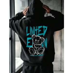 Blusa De Frio Estampada Unissex Casual Conforto Premium Luxo Preto Estampada M