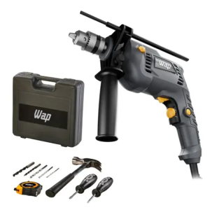 Parafusadeira e Furadeira de Impacto WAP WF 700K10 38" 700W 220V
