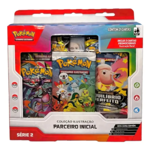 Box Pokémon Coleção Parceiro Inicial Serie 2