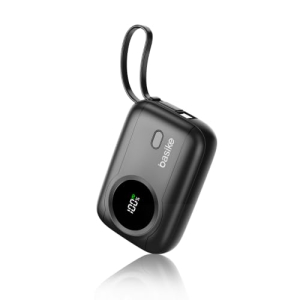 Power Bank 10000mAh Ultra Fino e Portátil Carregador Portátil22.5W PD 3.0 com Cabo USB-C Integrado Carregamento Ráp