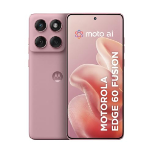 Smartphone Motorola Edge 60 Fusion 5G - 256GB 8GB RAM+8GB Ram Boost 50MP Sony AI Camera IP68 NFC - Rosa
