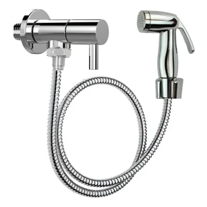 Ducha Higiênica 14 Volta 304 Inox Mangueira De Aço Inox