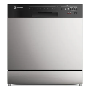 Lava-Louça Electrolux 8 Serviços Inox com Programa Lava & Seca 50 minutos LS08E Display Digital
