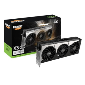 INNO3D Placa gráfica NVIDIA Geforce RTX 5090 X3 OC 32GB GDDR7 256-bit PCI Express Gen 5 Gaming - N50903-32D7X-17593928