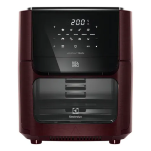 Fritadeira Air Fryer Oven Electrolux Por Rita Lobo 12l Digital Vermelha Escura Experience 1700w Eaf86