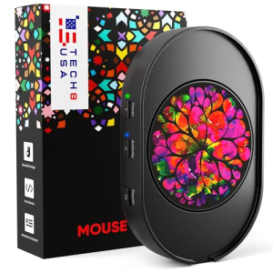TECH8 USA Mega Disc Mouse Mover Jiggler configurações de atividade ajustável e temporizador de desligamento automát