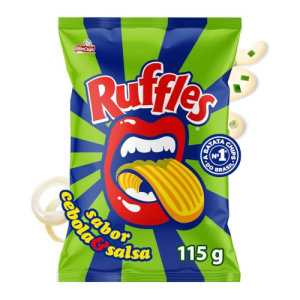 Ruffles Batata Frita Ondulada Cebola e Salsa Crocante 115g