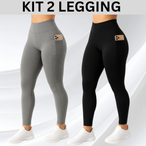 Calça Legging Suplex Cós Alto Academia