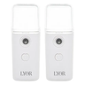 Imagem da oferta Kit 2 Mini Umidificador De Ar Recarregável 35ml Lyor