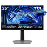 Imagem da oferta Monitor Gamer TCL 25 Polegadas QLED Mini LED Full HD G64 300Hz 1ms (GtG) Freesync HDR 600 nits 25G64
