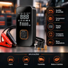 Imagem da oferta Auxiliar De Partida Bateria Carro Com Compressor De Ar Portátil 12v Calibrador Digital Pneu Inflador Veicular Emergência Automotivo Para Moto Suv Ca
