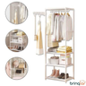 Imagem da oferta Armário Cabideiro Prateleira Closet para Roupas - Brinqlar - Arara de Roupas