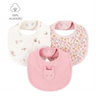 Imagem da oferta Kit Babador Bebê Menina em Algodão 3 Peças Multicor Carter's
