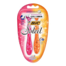 Imagem da oferta BIC Aparelho De Depilar Soleil Rosa E Laranja 2 Unidades 929994 Dupla Fita Lubrificante Com Leite De Coco