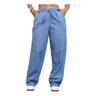 Imagem da oferta Calça Jeans Pantalona Wide Leg Cos Alto Com Elástico