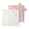 Imagem da oferta Kit Toalha Bebê 2 Peças com Capuz Coelhinhos Interativo Multicor Carter's