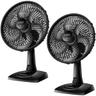 Imagem da oferta Kit 2 Ventiladores de mesa 30 cm 6 pás com 3 velocidades VSP-30-B Mondial