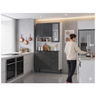 Imagem da oferta Cozinha Modulada Itatiaia Florença com Balcão 6 Portas 2 Gavetas Aço