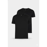 Imagem da oferta Kit 2 Camiseta Aramis Manga Curta New Basic Preto