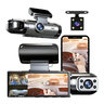 Imagem da oferta Câmera Automotiva Dvr Hd Wifi Lent Infravermelho Dupla+ Ré