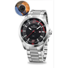 Imagem da oferta Relogio Masculino Technos Prata Performance Rance 2115NBB-1K com corria de aço inoxidável