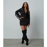 Imagem da oferta Saia em Suede com Aplicação de Hot Fix