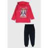 Imagem da oferta Conjunto Infantil Kyly Capuz Estampa Rosa
