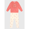 Imagem da oferta Conjunto Infantil Brandili Gato Rosa