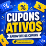 Imagem da oferta LISTA DE CUPONS ATIVOS! Descontos para Amazon Mercado Livre Shopee e Muito mais!